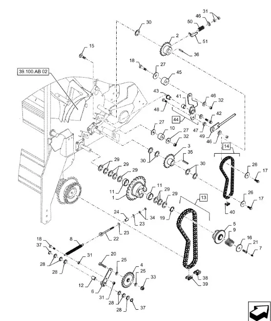 47435306 - Цепь приводная